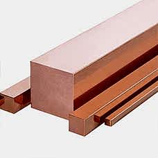 Copper Square 20x20mm