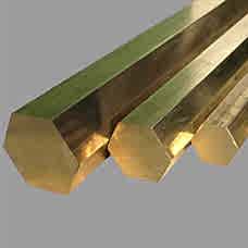 Brass Hexagon 7 mm