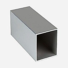 Aluminium Box Profile 80x150x3mm